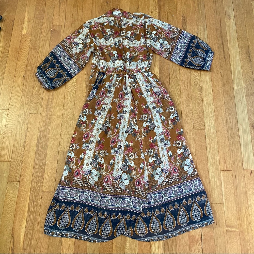 Gorgeous Sheer Patterned Dress